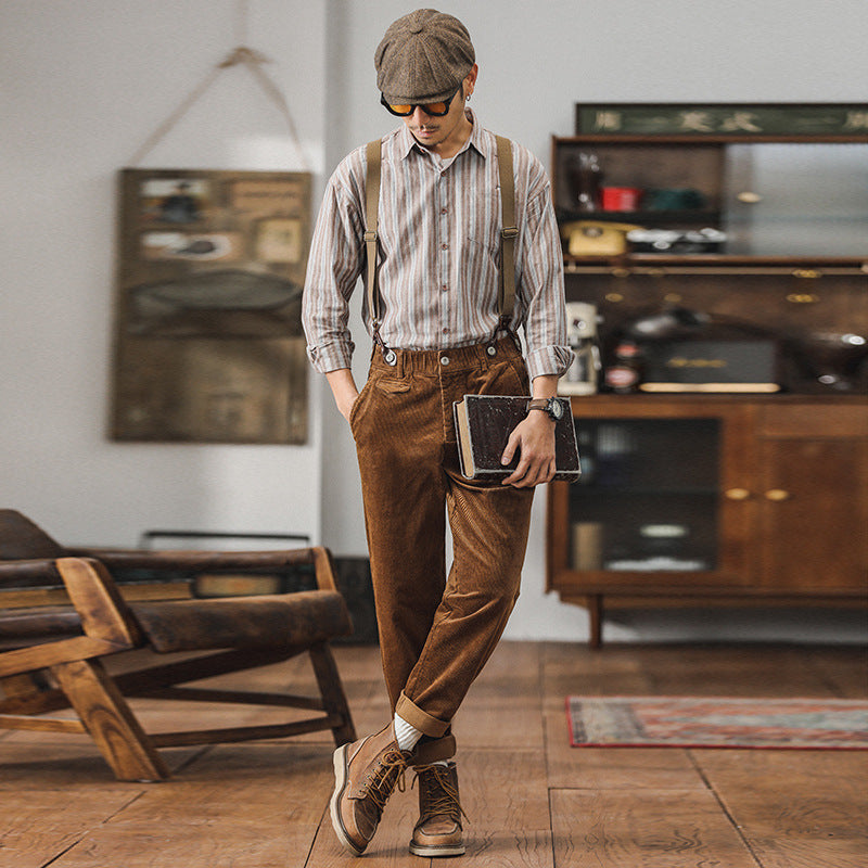 VAAGOON WOOL RETRO PANTS