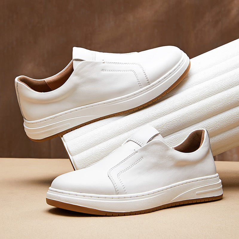 Vaagoon Metro Slip-On Leather Shoes