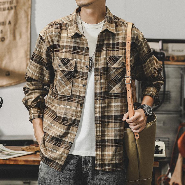 VAAGOON Grid Fade Shirt