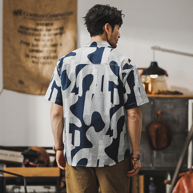VAAGOON Shadow Grid Shirt