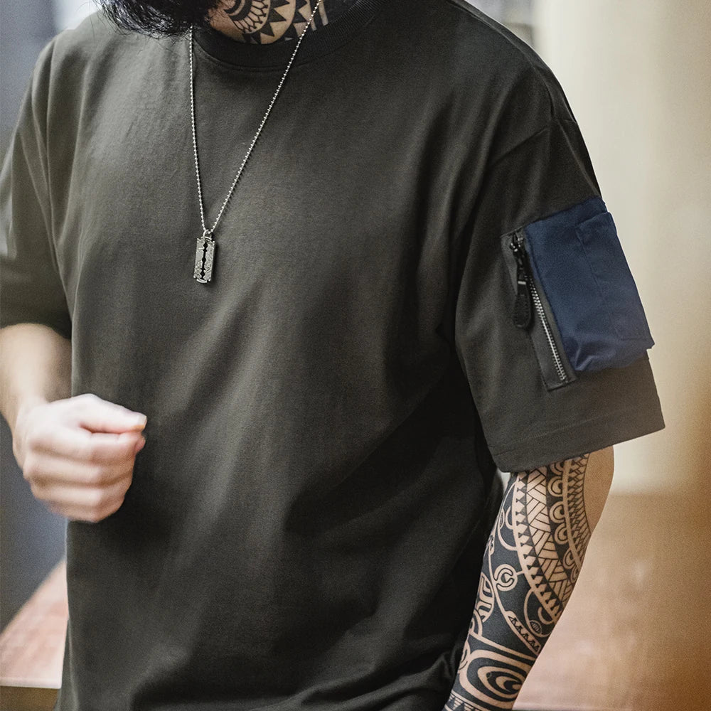 VAAGOON VINTAGE MA-1 POCKET TEE T-SHIRT