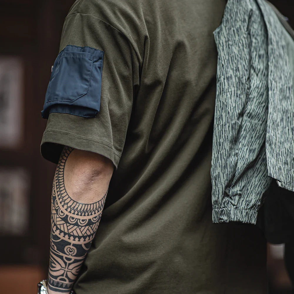 VAAGOON VINTAGE MA-1 POCKET TEE T-SHIRT