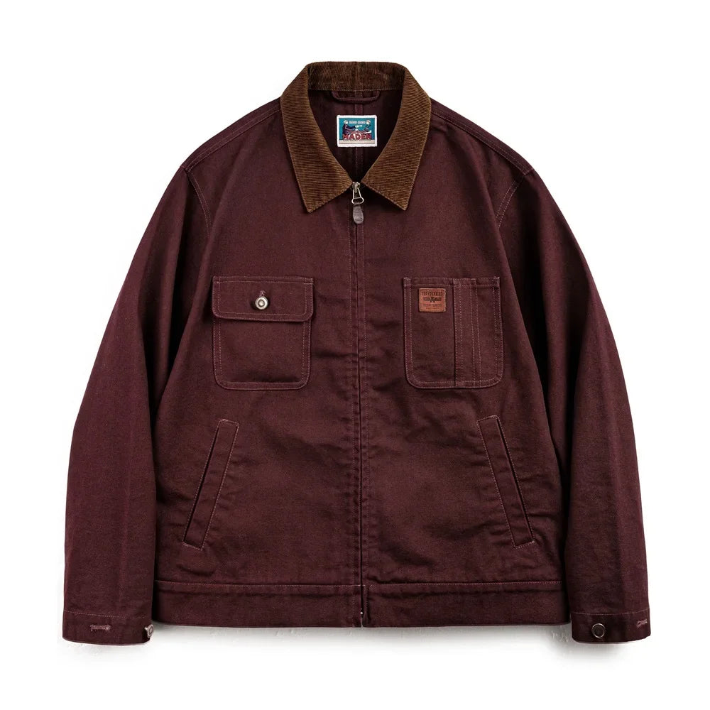 VAAGOON Retro Heavyweight Canvas Detroit Jacket