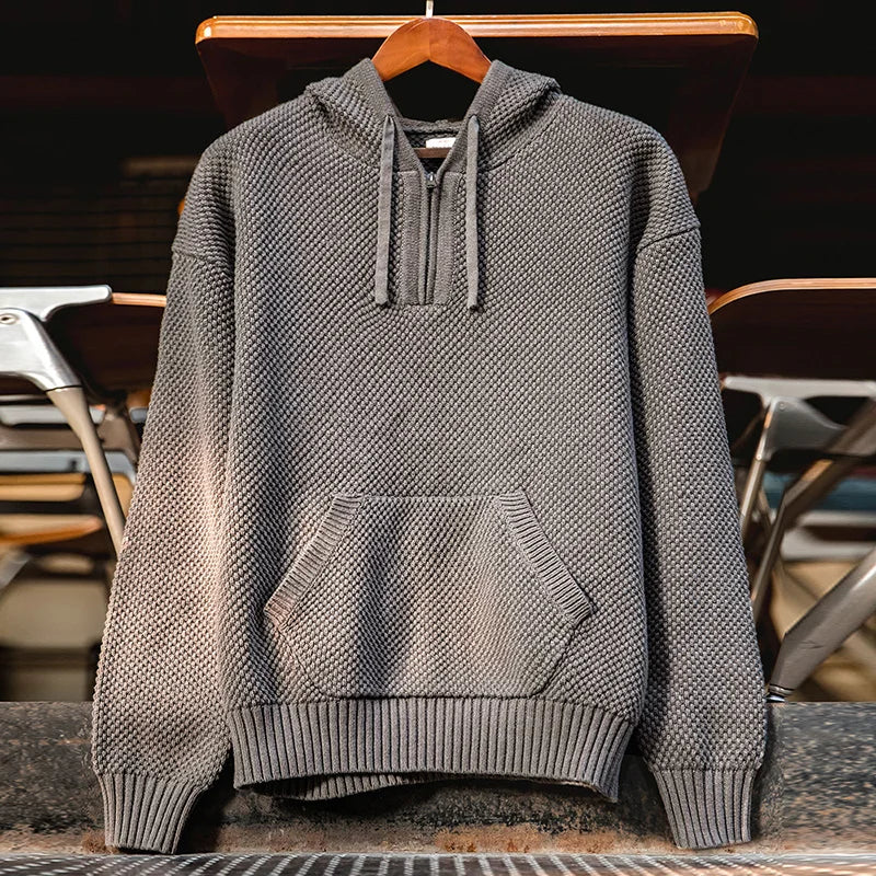 VAAGOON PINEAPPLE KNIT HOODIE