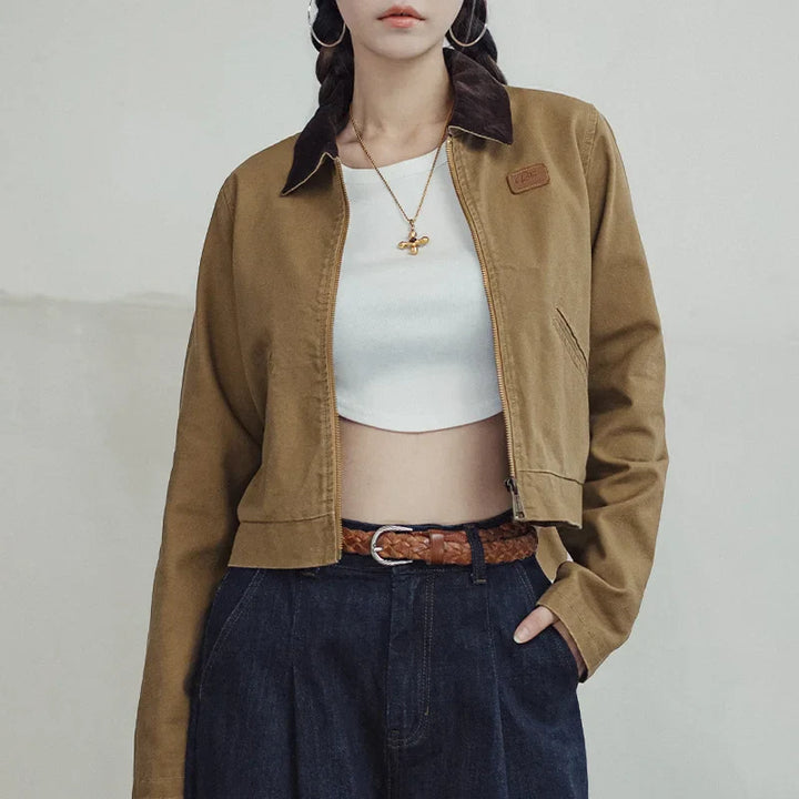 VAAGOON Khaki Detroit Jackets