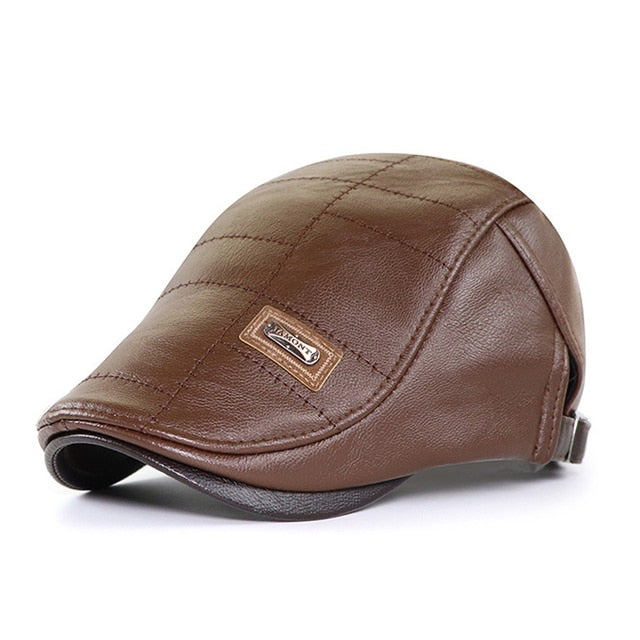 VAAGOON GENOA Men's Leather Hat