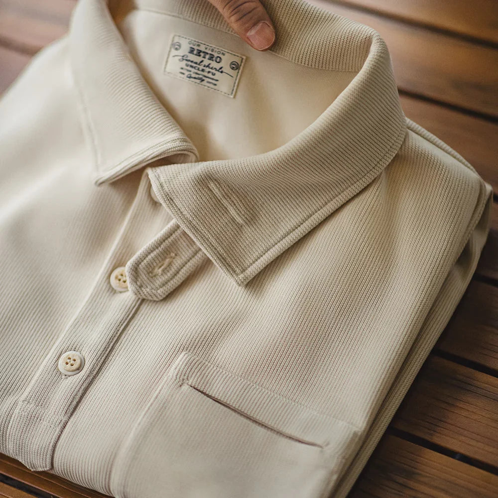 VAAGOON VINTAGE Half-Placket Sweatshirt