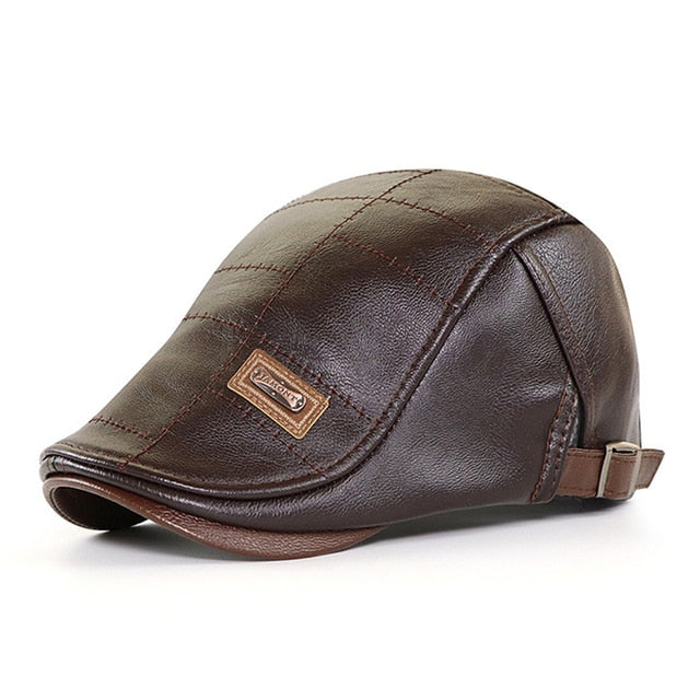 VAAGOON GENOA Men's Leather Hat
