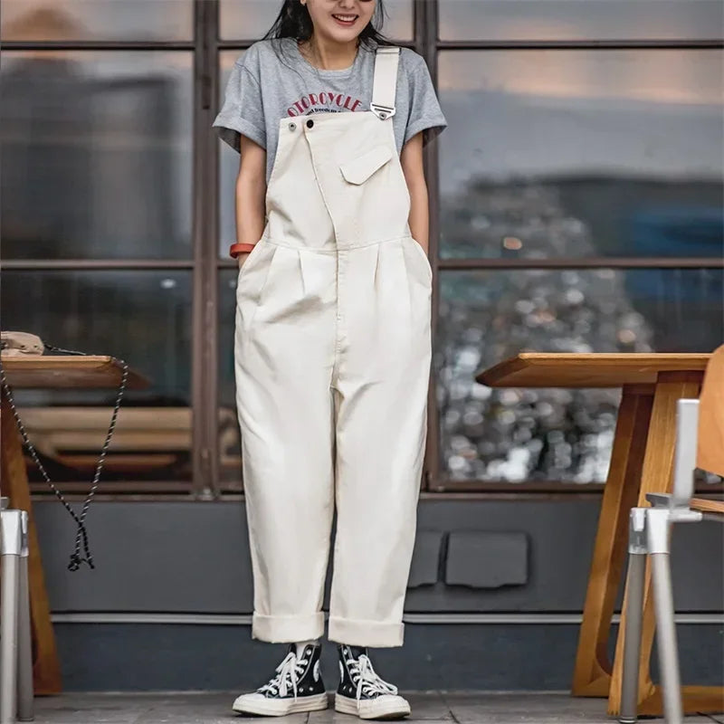 VAAGOON Vintage Casual Loose Jumpsuit