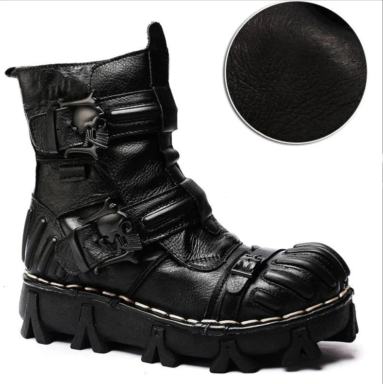 VAAGOON Motorcycle Style Boots