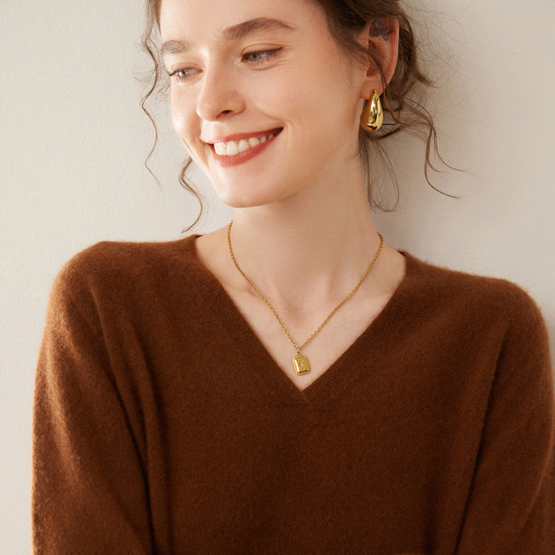 Vaagoon Ultra Fine Cashmere V-Neck Sweater