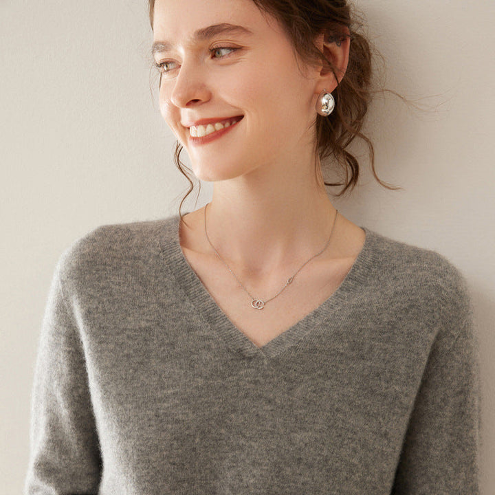 Vaagoon Ultra Fine Cashmere V-Neck Sweater