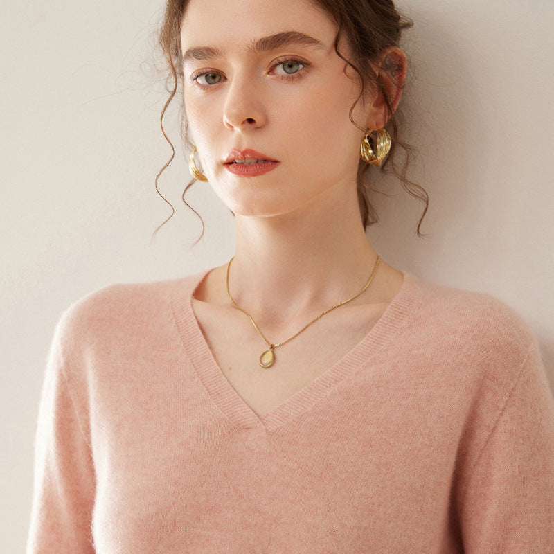 Vaagoon Ultra Fine Cashmere V-Neck Sweater