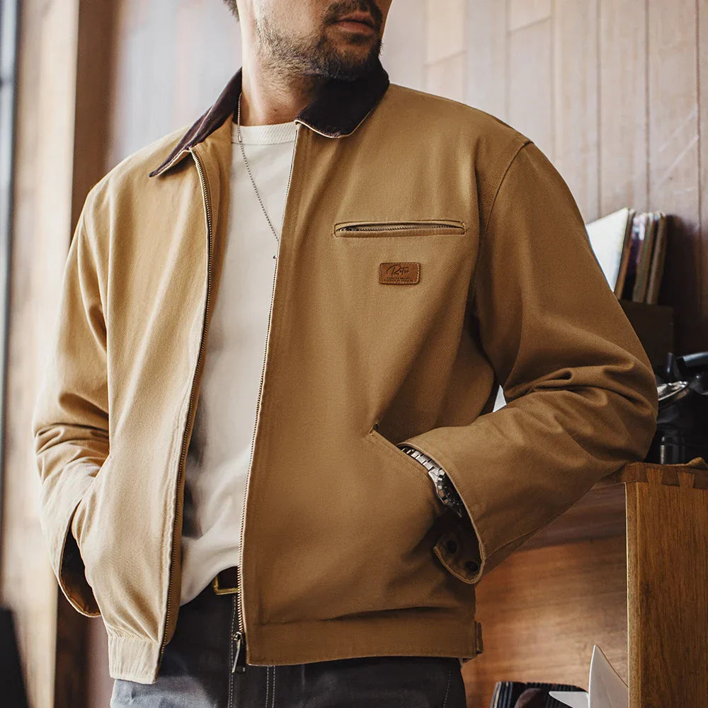 VAAGOON Retro Canvas Detroit Jacket