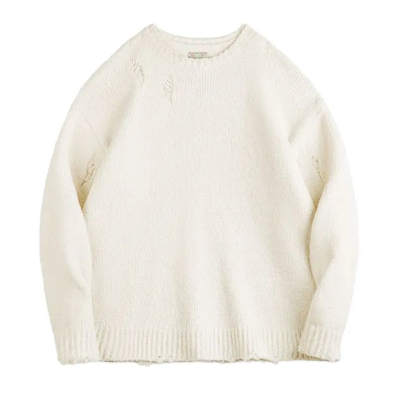 VAAGOON Distressed Design Sweater