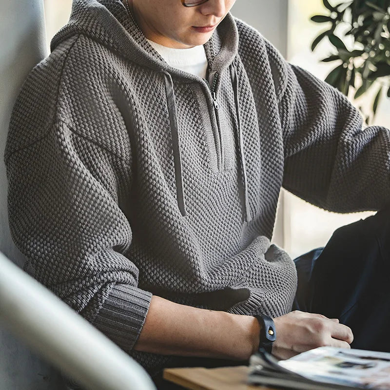 VAAGOON PINEAPPLE KNIT HOODIE