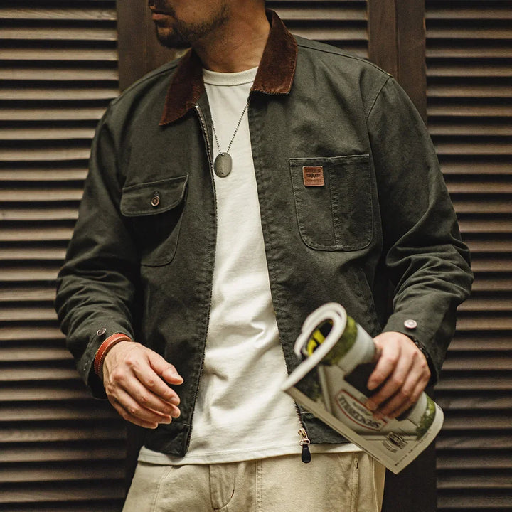 VAAGOON Retro Heavyweight Canvas Detroit Jacket