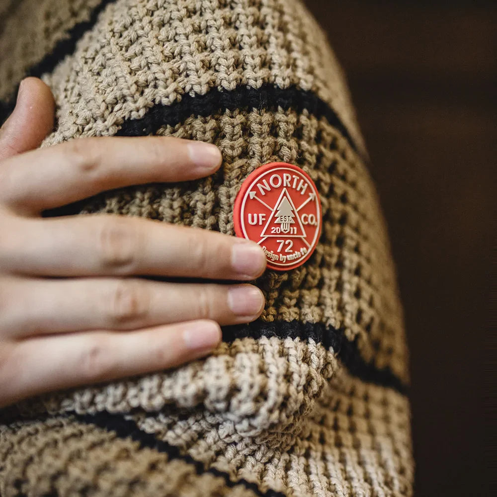 VAAGOON STRIPE KNITTED SWEATER