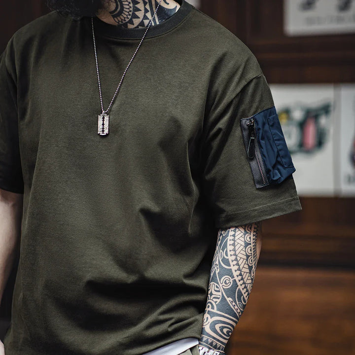 VAAGOON VINTAGE MA-1 POCKET TEE T-SHIRT