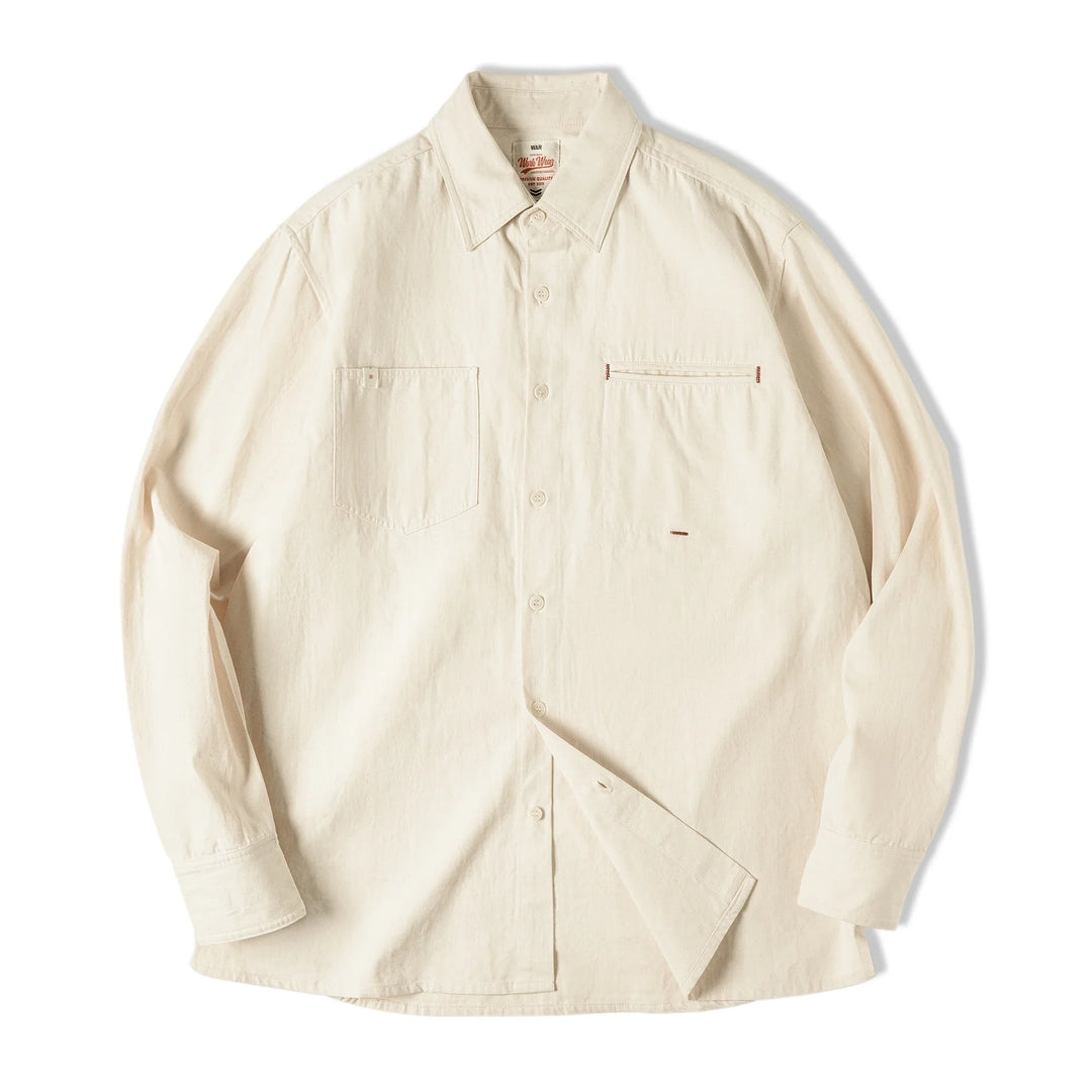 VAAGOON Retro French Work Shirt