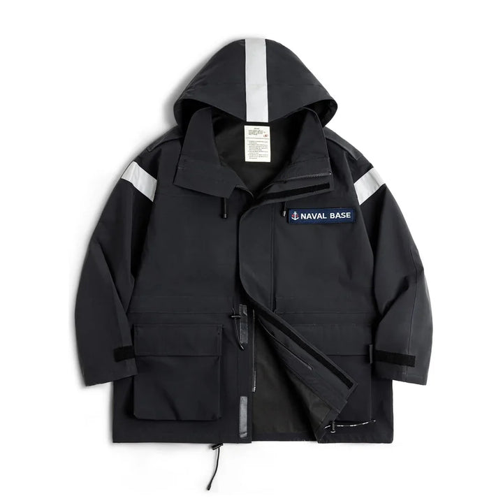 VAAGOON Retro Navy Parka