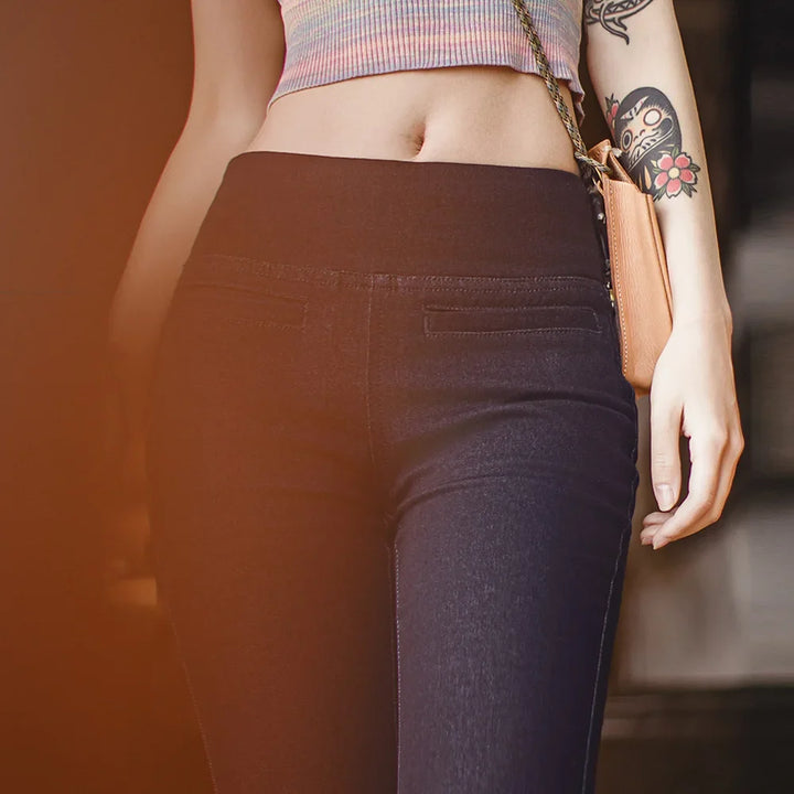 Vaagoon Clara Women's Slim Fit Denim Pants