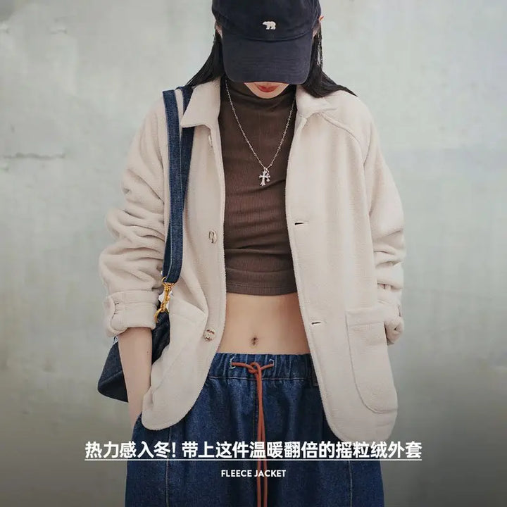 VAAGOON Women's Winter Polar Fleece Jacket