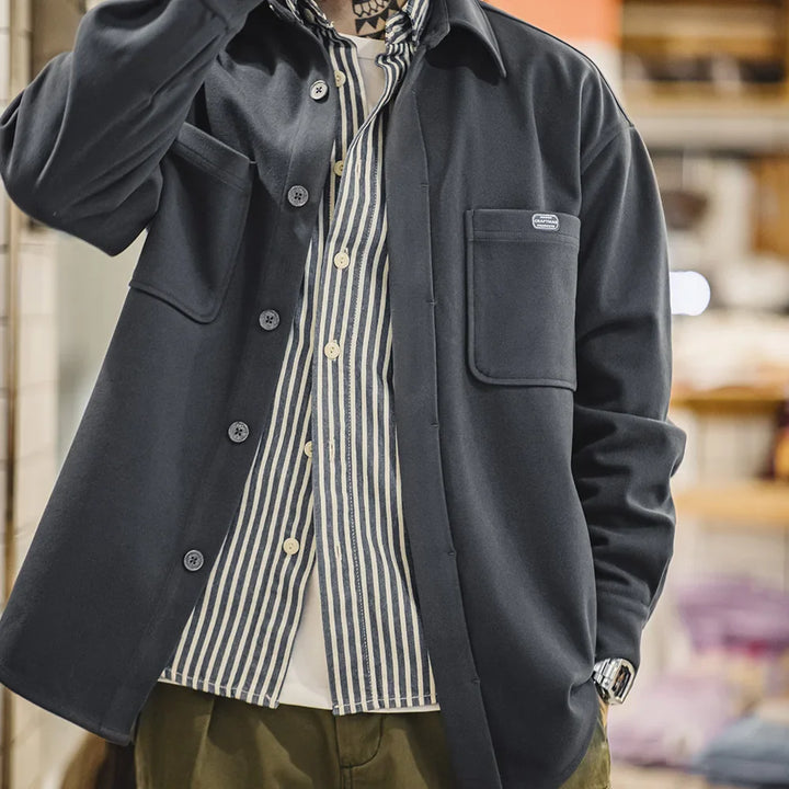 VAAGOON Casual Patchwork Jackets