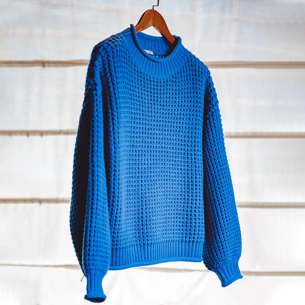 VAAGOON COARSE KNITTED SWEATER