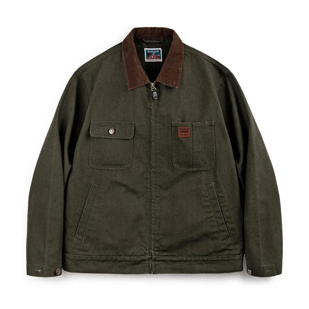 VAAGOON Retro Heavyweight Canvas Detroit Jacket