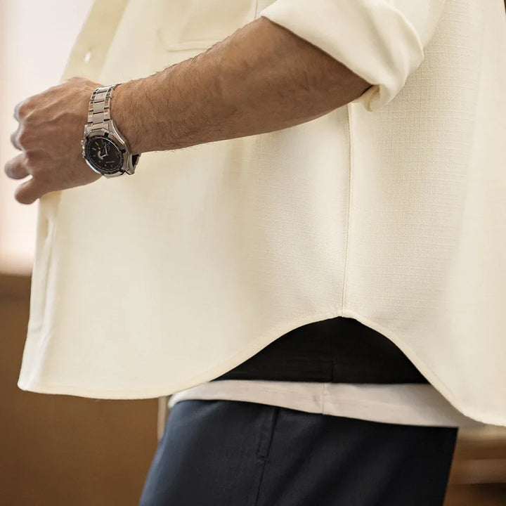 VAAGOON Men's Casual Long Sleeve Shirt