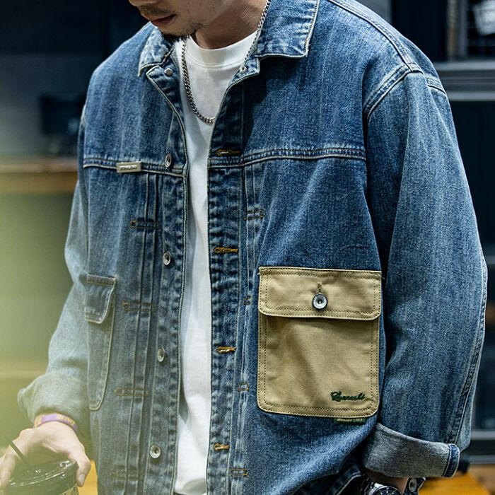 VAAGOON POKY DENIM SHIRT