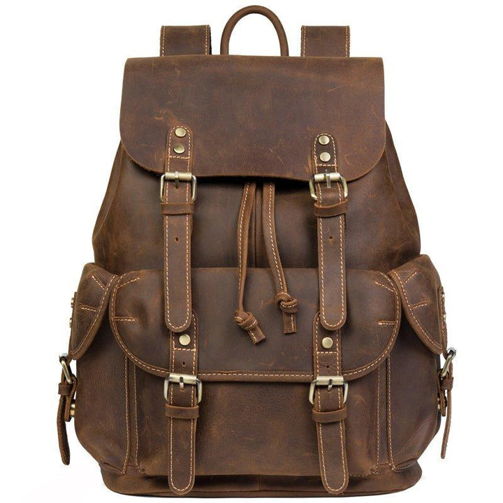 VAAGOON UNISEX LEATHER BACKPACK VGN6787