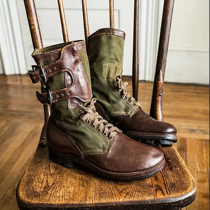 VAAGOON Vintage Military Boot