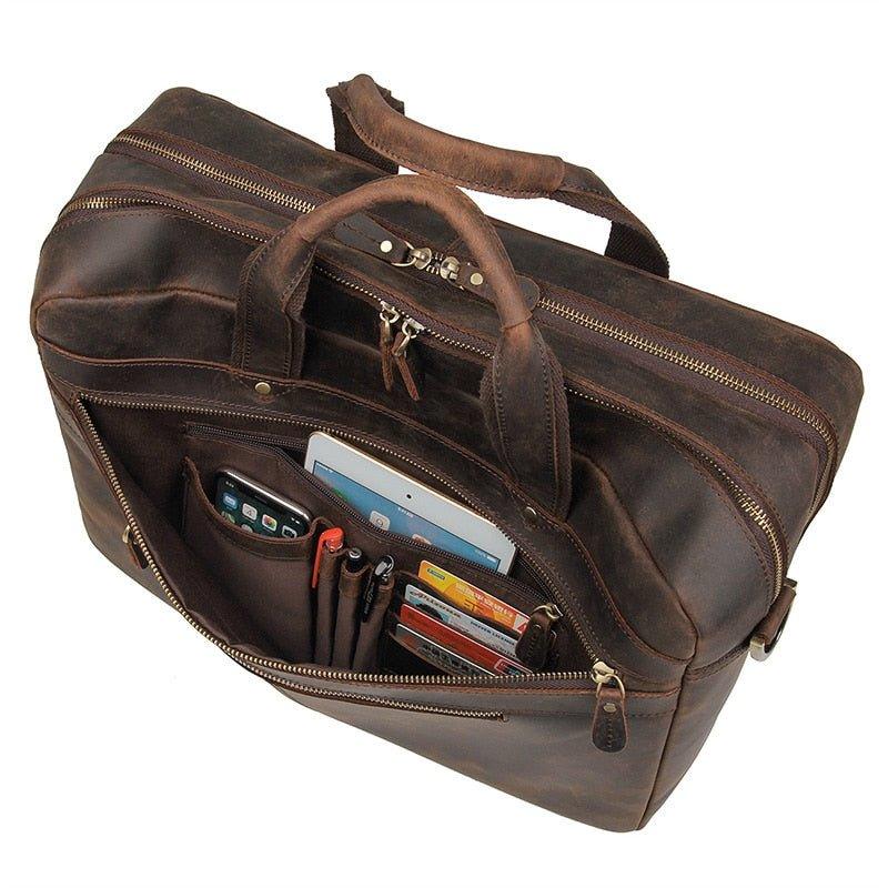 VAAGOON UNISEX LEATHER BAG VGN6735