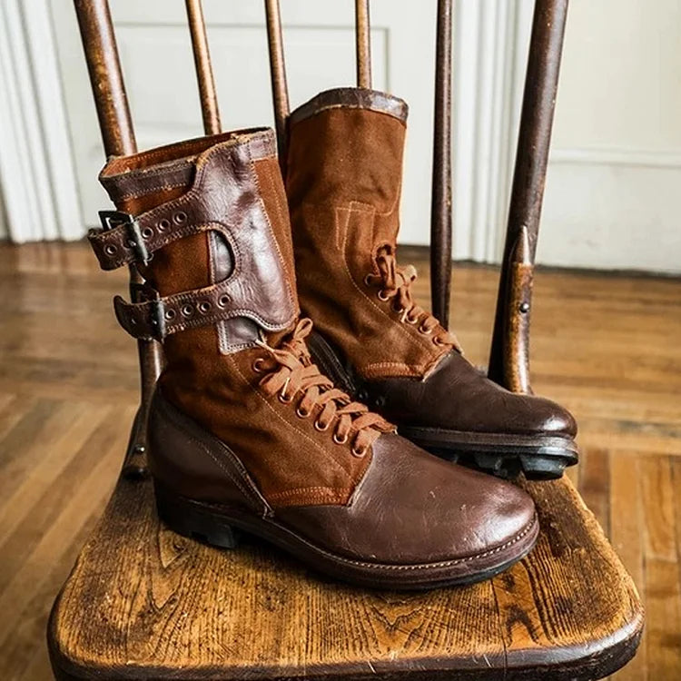 VAAGOON Vintage Military Boot