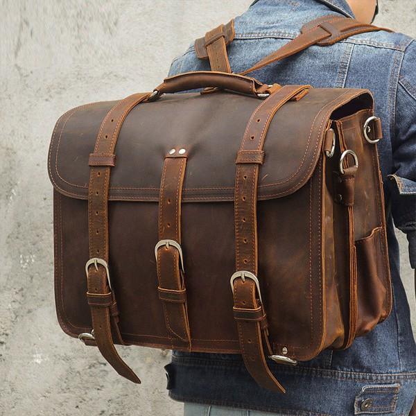 VAAGOON UNISEX LEATHER BAG VGN6744