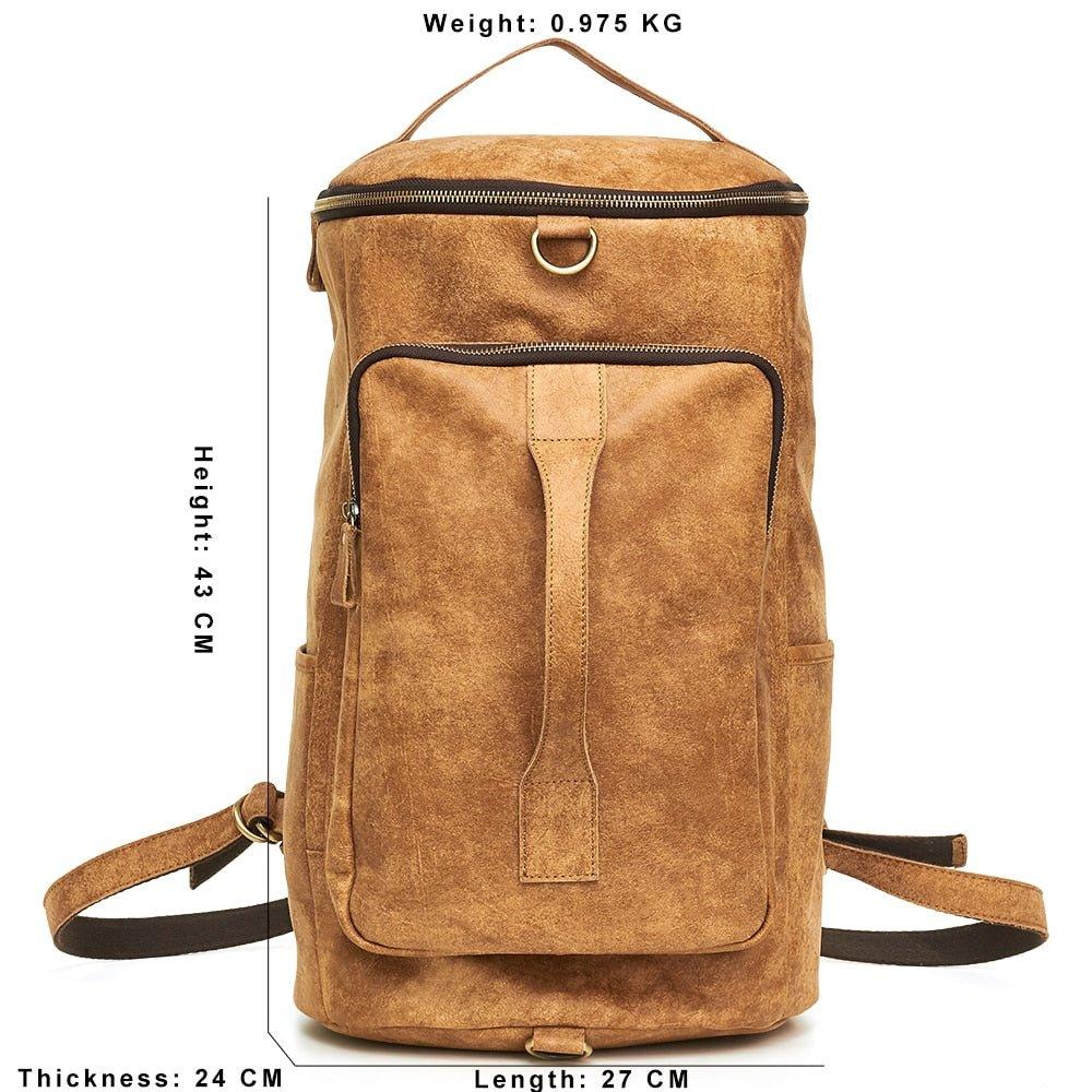 VAAGOON UNISEX LEATHER BACKPACK VGN6782