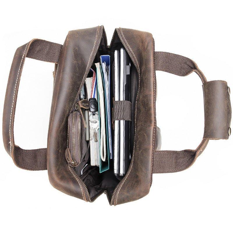 VAAGOON UNISEX LEATHER BACKPACK VGN6769