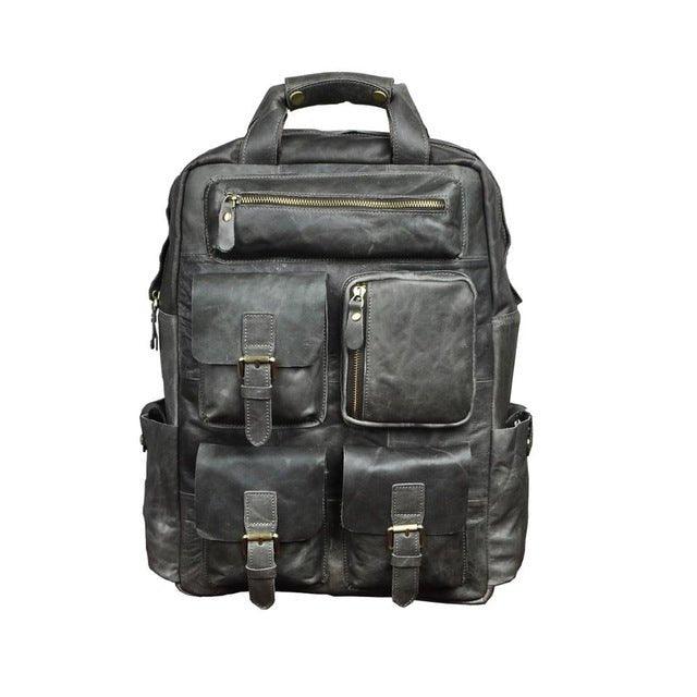 VAAGOON UNISEX LEATHER BACKPACK VGN6774