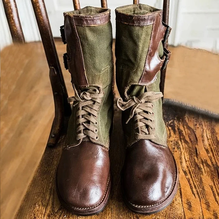 VAAGOON Vintage Military Boot