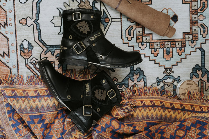 VAAGOON Vintage Metal Boots