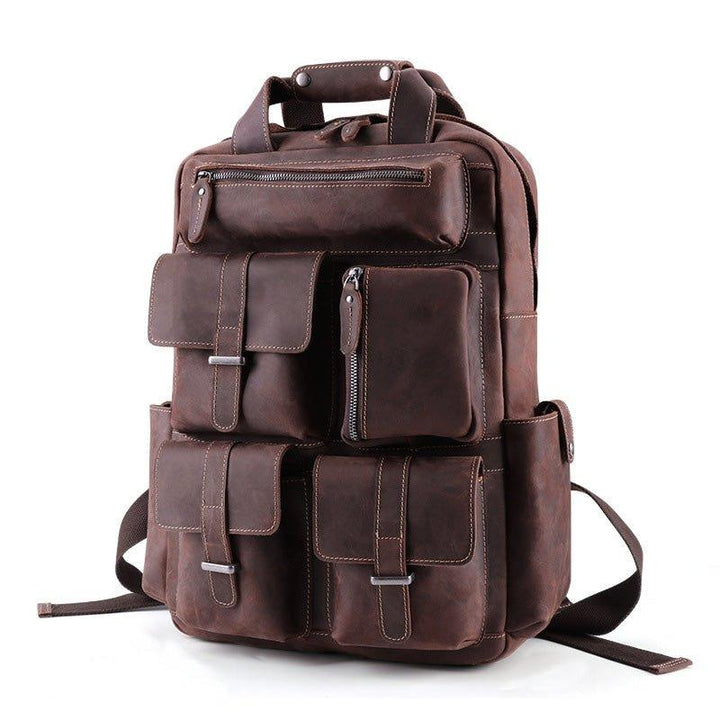 VAAGOON UNISEX LEATHER BACKPACK VGN6774