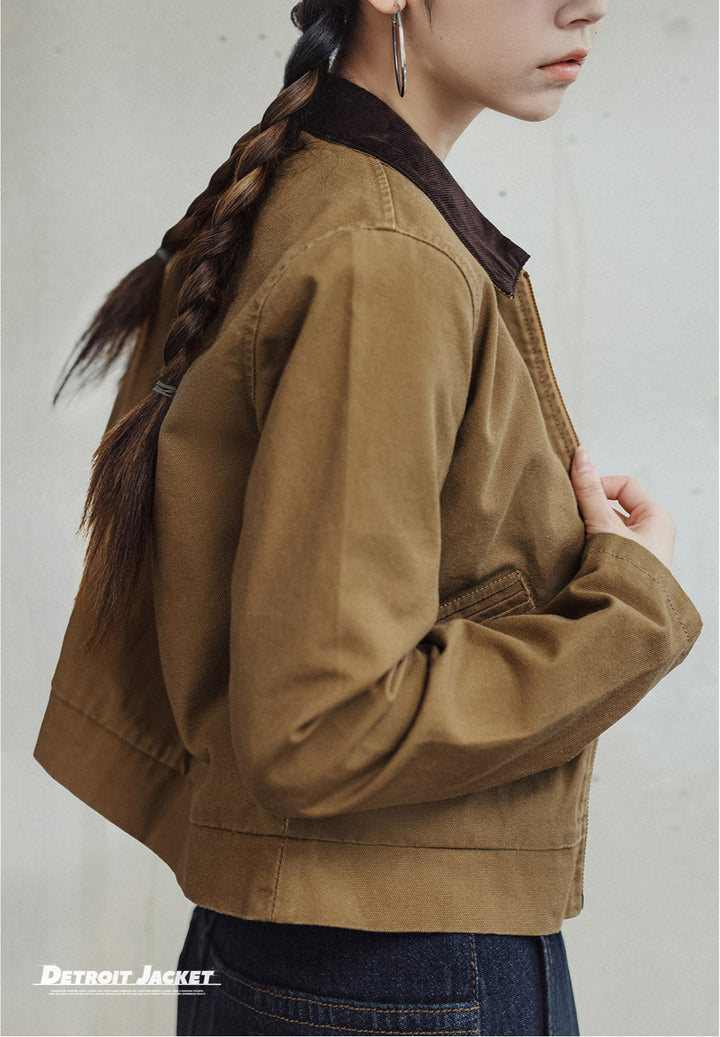 VAAGOON Khaki Detroit Jackets