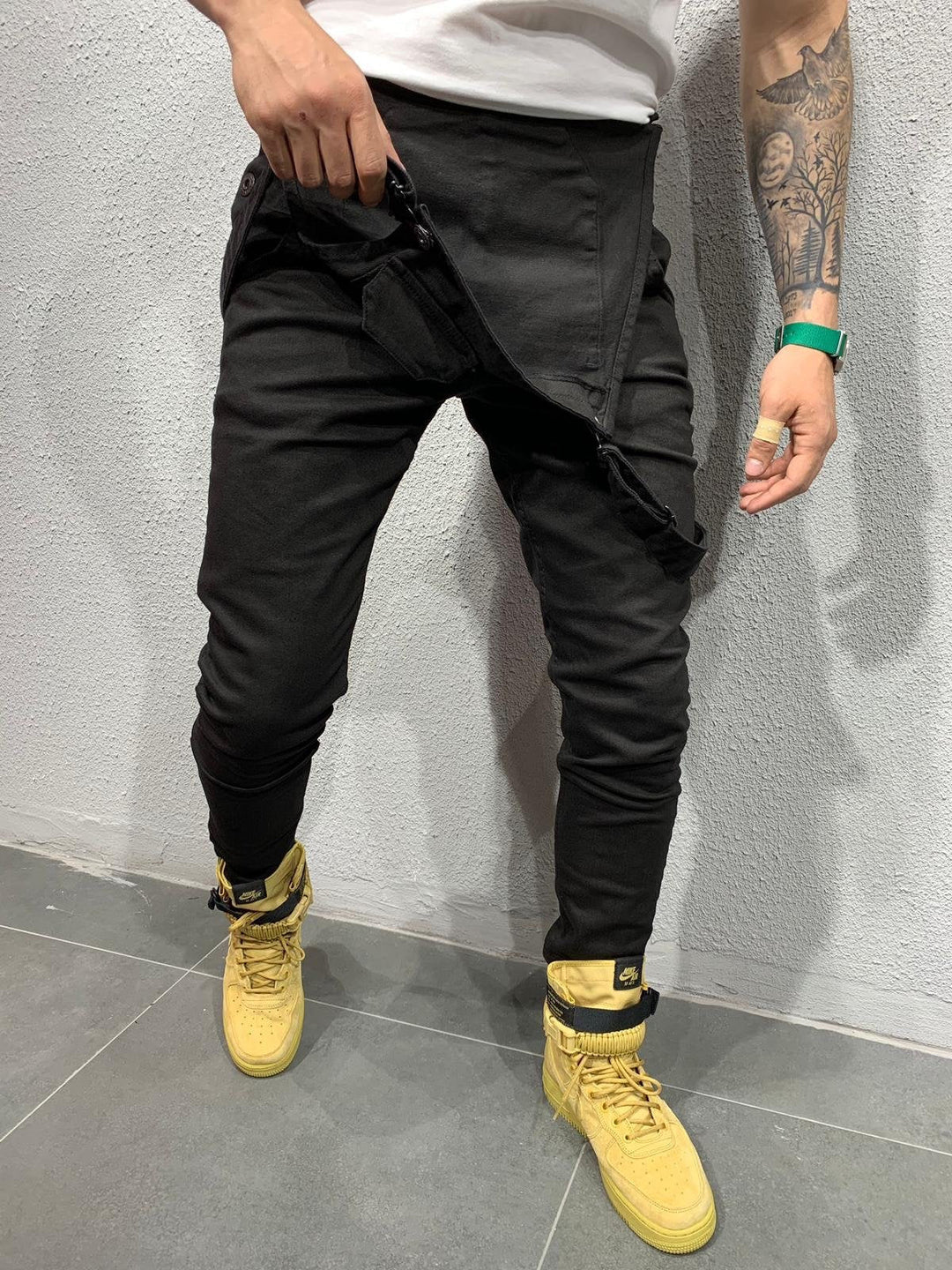 VAAGOON Skinny Fit Flap Jumpsuit