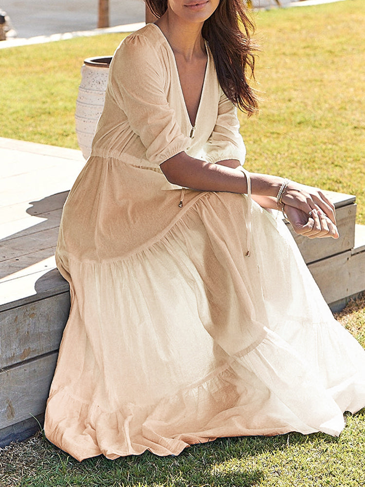 VAAGOON MAXI O45 DRESS