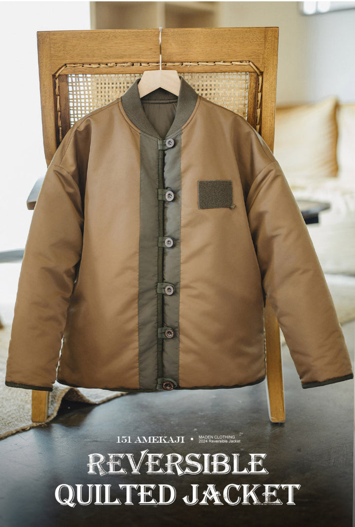 VAAGOON REVERSIBLE QUILTED JACKET