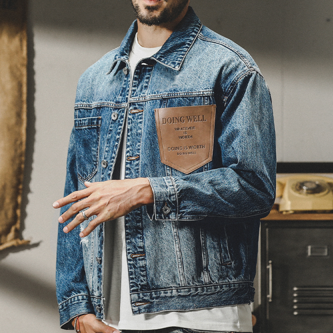 VAAGOON RETRO DENIM POKY SHIRT