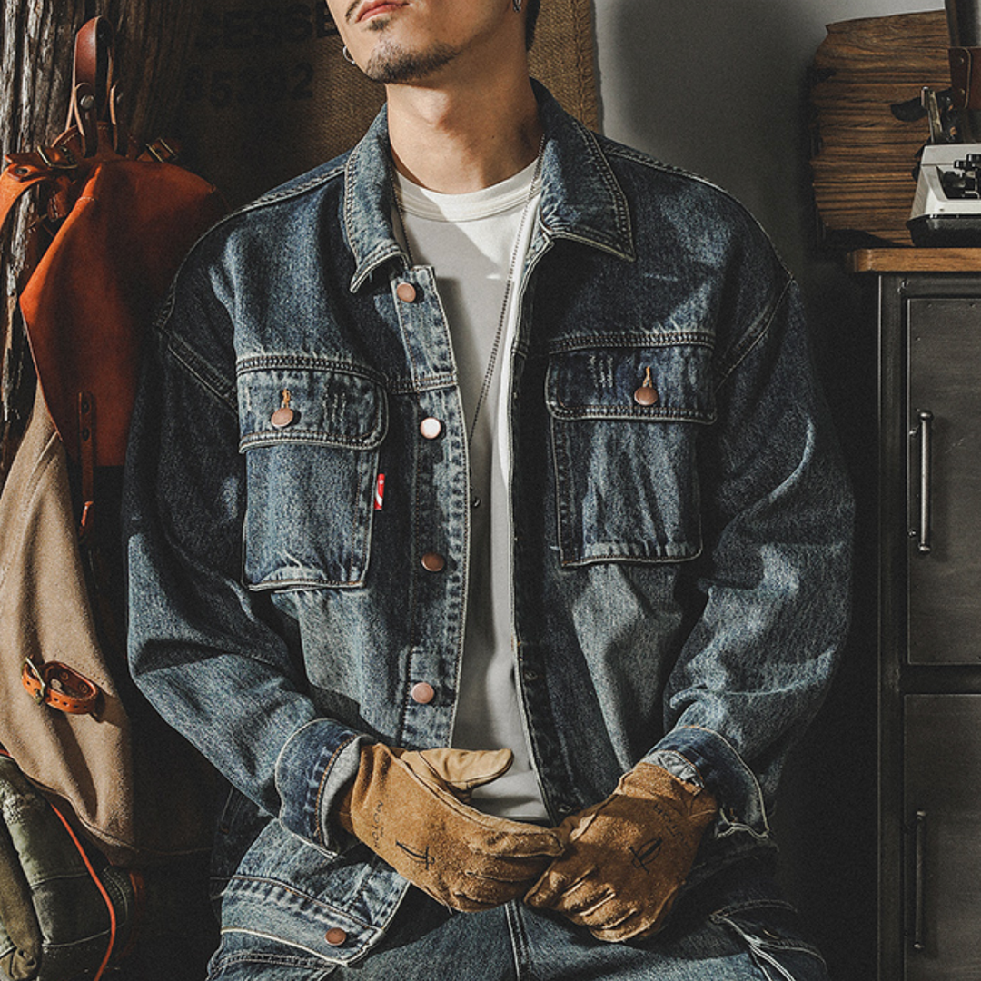 VAAGOON GABA DENIM JACKET