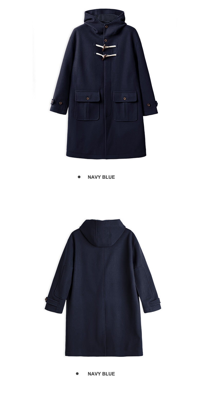 VAAGOON Vintage College Style Coat